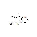 6-Chloro-7,8-dimethylimidazo[1,2-b]pyridazine