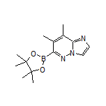 7,8-Dimethylimidazo[1,2-b]pyridazine-6-boronic Acid Pinacol Ester