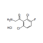 2-Amino-1-(2,6-dichloro-3-fluorophenyl)ethanone Hydrochloride