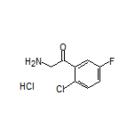 2-Amino-1-(2-chloro-5-fluorophenyl)ethanone Hydrochloride