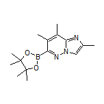 2,7,8-Trimethylimidazo[1,2-b]pyridazine-6-boronic Acid Pinacol Ester