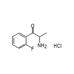 2-Amino-1-(2-fluorophenyl)-1-propanone Hydrochloride