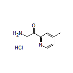 2-Amino-1-(4-methyl-2-pyridyl)ethanone Hydrochloride