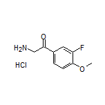 2-Amino-1-(3-fluoro-4-methoxyphenyl)ethanone Hydrochloride