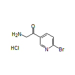 2-Amino-1-(6-bromo-3-pyridyl)ethanone Hydrochloride