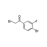 2-Bromo-1-(4-bromo-3-fluorophenyl)ethanone