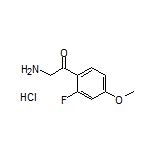 2-Amino-1-(2-fluoro-4-methoxyphenyl)ethanone Hydrochloride