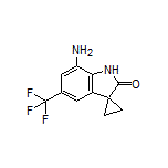 7’-Amino-5’-(trifluoromethyl)spiro[cyclopropane-1,3’-indolin]-2’-one