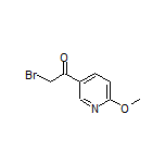 2-Bromo-1-(6-methoxypyridin-3-yl)ethanone