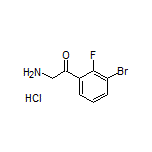 2-Amino-1-(3-bromo-2-fluorophenyl)ethanone Hydrochloride