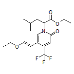 Ethyl (E)-2-[5-(2-Ethoxyvinyl)-2-oxo-4-(trifluoromethyl)pyridin-1(2H)-yl]-4-methylpentanoate