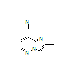 2-Methylimidazo[1,2-b]pyridazine-8-carbonitrile