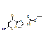 Ethyl (8-Bromo-6-chloroimidazo[1,2-b]pyridazin-2-yl)carbamate