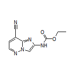 Ethyl (8-Cyanoimidazo[1,2-b]pyridazin-2-yl)carbamate