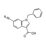 1-Benzyl-6-cyano-1H-indole-3-carboxylic Acid