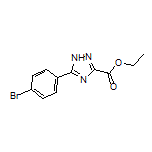 Ethyl 5-(4-Bromophenyl)-1H-1,2,4-triazole-3-carboxylate