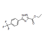 Ethyl 5-[4-(Trifluoromethyl)phenyl]-1H-1,2,4-triazole-3-carboxylate