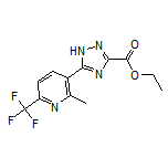 Ethyl 5-[2-Methyl-6-(trifluoromethyl)pyridin-3-yl]-1H-1,2,4-triazole-3-carboxylate