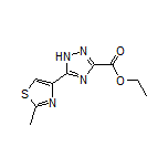 Ethyl 5-(2-Methylthiazol-4-yl)-1H-1,2,4-triazole-3-carboxylate