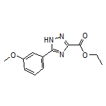 Ethyl 5-(3-Methoxyphenyl)-1H-1,2,4-triazole-3-carboxylate