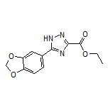 Ethyl 5-(Benzo[d][1,3]dioxol-5-yl)-1H-1,2,4-triazole-3-carboxylate