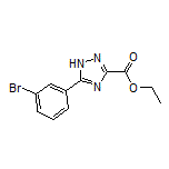 Ethyl 5-(3-Bromophenyl)-1H-1,2,4-triazole-3-carboxylate