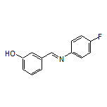 (E)-3-[[(4-Fluorophenyl)imino]methyl]phenol