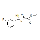 Ethyl 5-(3-Fluorophenyl)-1H-1,2,4-triazole-3-carboxylate