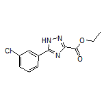 Ethyl 5-(3-Chlorophenyl)-1H-1,2,4-triazole-3-carboxylate