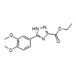 Ethyl 5-(3,4-Dimethoxyphenyl)-1H-1,2,4-triazole-3-carboxylate