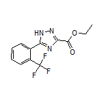 Ethyl 5-[2-(Trifluoromethyl)phenyl]-1H-1,2,4-triazole-3-carboxylate