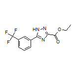 Ethyl 5-[3-(Trifluoromethyl)phenyl]-1H-1,2,4-triazole-3-carboxylate