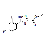 Ethyl 5-(2,4-Difluorophenyl)-1H-1,2,4-triazole-3-carboxylate