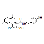 (1’R,2’R)-4,6-Dihydroxy-N-(4-hydroxyphenethyl)-5’-methyl-2’-(1-propen-2-yl)-1’,2’,3’,4’-tetrahydro-[1,1’-biphenyl]-3-carboxamide