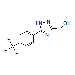 [5-[4-(Trifluoromethyl)phenyl]-1H-1,2,4-triazol-3-yl]methanol