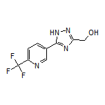 [5-[6-(Trifluoromethyl)pyridin-3-yl]-1H-1,2,4-triazol-3-yl]methanol