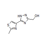 [5-(2-Methylthiazol-4-yl)-1H-1,2,4-triazol-3-yl]methanol