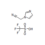 2-(1-Imidazolyl)acetonitrile Trifluoromethanesulfonate