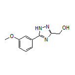 [5-(3-Methoxyphenyl)-1H-1,2,4-triazol-3-yl]methanol