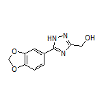 [5-(Benzo[d][1,3]dioxol-5-yl)-1H-1,2,4-triazol-3-yl]methanol