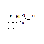 [5-(2-Fluorophenyl)-1H-1,2,4-triazol-3-yl]methanol