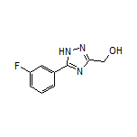 [5-(3-fluorophenyl)-1H-1,2,4-triazol-3-yl]methanol