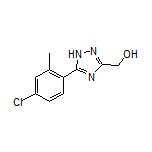 [5-(4-Chloro-2-methylphenyl)-1H-1,2,4-triazol-3-yl]methanol