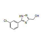 [5-(3-Chlorophenyl)-1H-1,2,4-triazol-3-yl]methanol