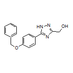 [5-[4-(Benzyloxy)phenyl]-1H-1,2,4-triazol-3-yl]methanol