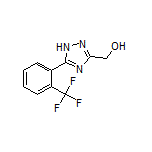 [5-[2-(Trifluoromethyl)phenyl]-1H-1,2,4-triazol-3-yl]methanol