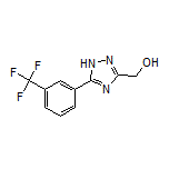 [5-[3-(Trifluoromethyl)phenyl]-1H-1,2,4-triazol-3-yl]methanol