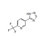 5-(1H-1,2,4-Triazol-5-yl)-2-(trifluoromethyl)pyridine