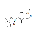 4-Fluoro-1-methyl-1H-indazole-5-boronic Acid Pinacol Ester