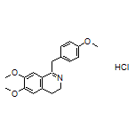 6,7-Dimethoxy-1-(4-methoxybenzyl)-3,4-dihydroisoquinoline Hydrochloride